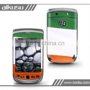 2013 Hot sale custom skin sticker for blackberry 9800