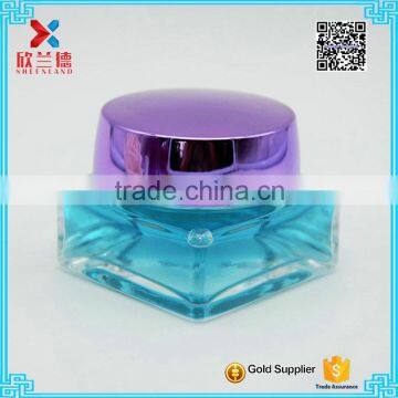 Hot sale square airless cream jar/40ml face cream jar