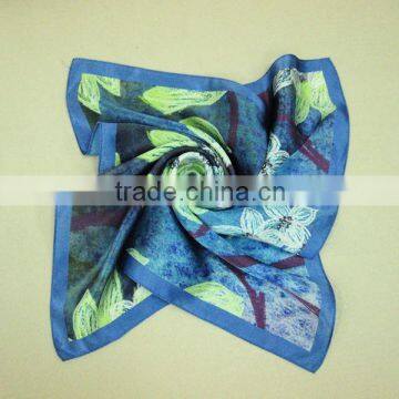 2014 hot selling high quality 100% silk ladies arabic scarf