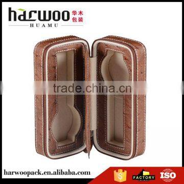 HOT SALE OEM design pu leather watch box with insert with many colors                        
                                                                                Supplier's Choice