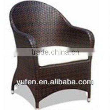 cast aluminum used rattan hotel dining chair