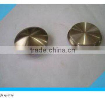 solid stainless steel pipe end cap