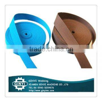 brown,blue,elastic band,webbing,woven