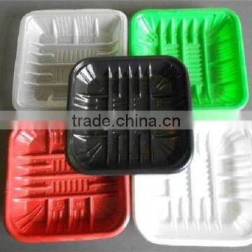 PP plastic disposable frozen food tray