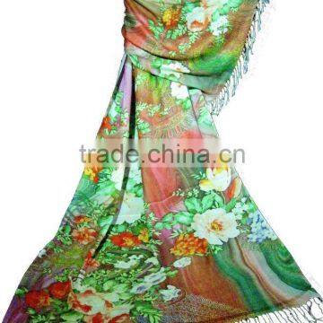 digital printed modal shawls in custom designs size 70*200 cms