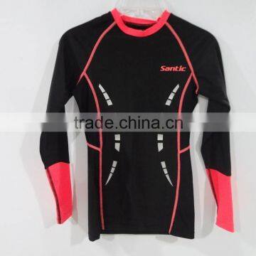 Santic 2015 sexy skin compression fittings compression shirt