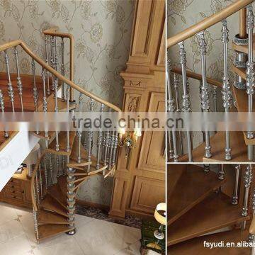 Indoor Wooden SS/Spiral Space Saving Stairs Prices photo-4