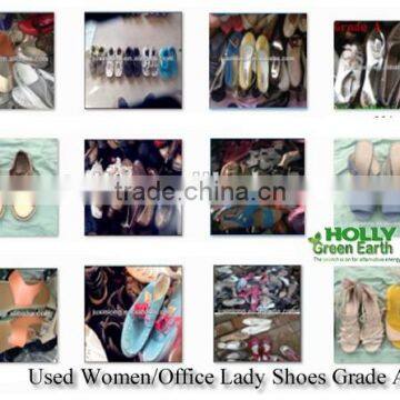 Woman Office Lady Used Shoes for Sale fashion Grade A China factory directly sale warehouse bulk wholesale second hand