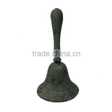 Nautical Rustic Cast Iron Hand Bell Wall Decor NBB 0019