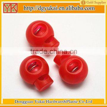 Yukai Durable round shape plastic cord end in various colors