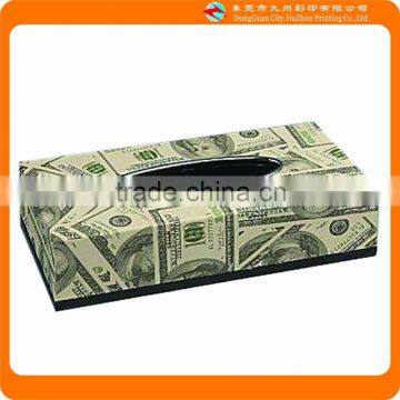 Creative fashion dense dollar tissue paper packaging box