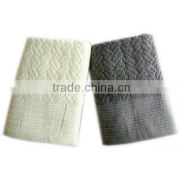 piece dyed cotton jacquard towel sets