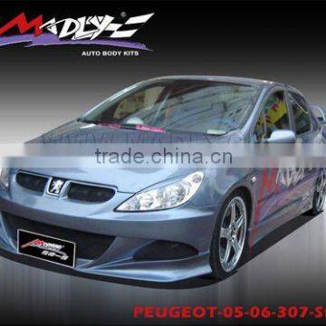 Fiberglass bodykits for PEUGEOT-05-06-307-Style L