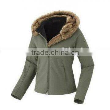 Top quality luxurious lady's jacket