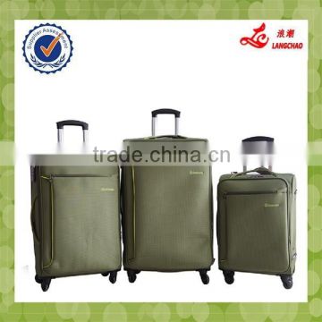 EVA Fabric Different Colors Spinner Wheels Trolley Suitacse Bag Alibaba China