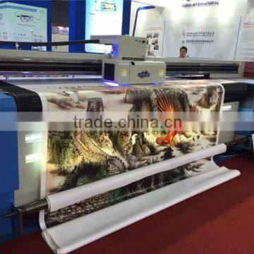 Professional uv printer hard and soft material uv printer machine for flat bed roll to roll printing