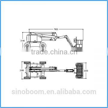 SINOBOOM Self-propelled Articulated Boom Lift photo-2