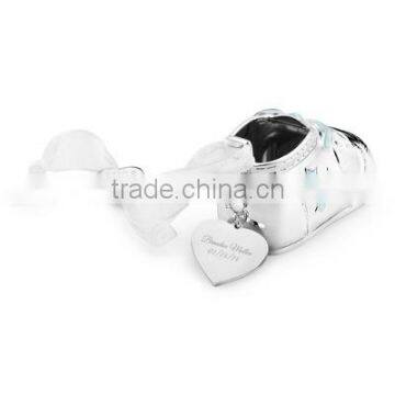 Metal Baby Shoes Christmas Ornaments photo-2