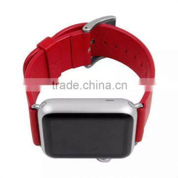 High quality accessories in alibaba China,genuine leather watch band for apple watch 38mm