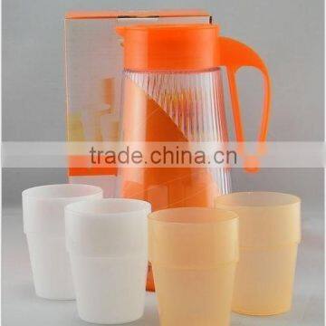 plastic teapot,teacup,water jug,water cup for promotion