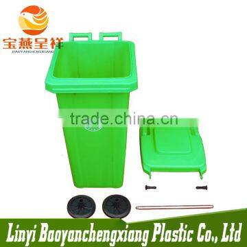 china wholesale outdoor OEM stand 360l plastic garbage bin