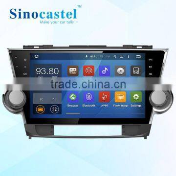 Cheap Toyota Car Stereo Android Radio Media Player With Bluetooth TPMS Mirror-link Touch Screen DAB+ For Highlander 2012                        
                                                Quality Choice
