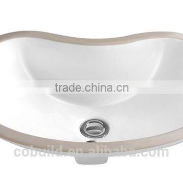 Stylish under counter basin sink Bathroom Sanitary ware Ceramic Under Counter Sink