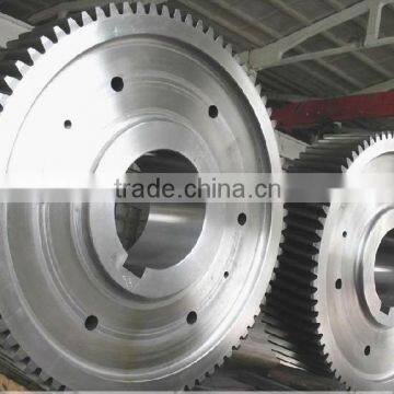 OEM high quality steel/ stainless steel/brass/copper Casting and machining gear for power transmission