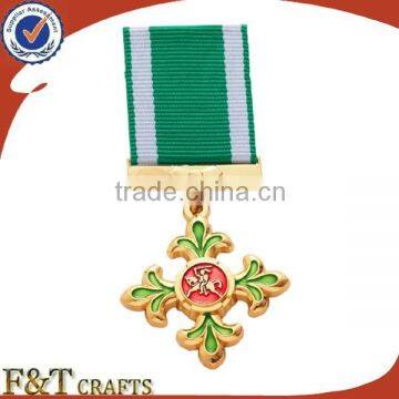 gold plated commemorative cold war medal 2013