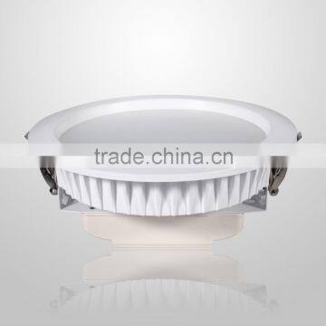 Shenzhen Supplier 3 Year Warranty IP44 Fire Rated Stainless steel Spring Clip for 12W 18W 24W SMD 5730 LED Downlight