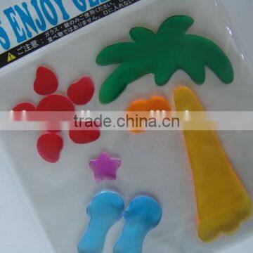 3d magic gel/jelly stickers, luxurious nail deco stickers