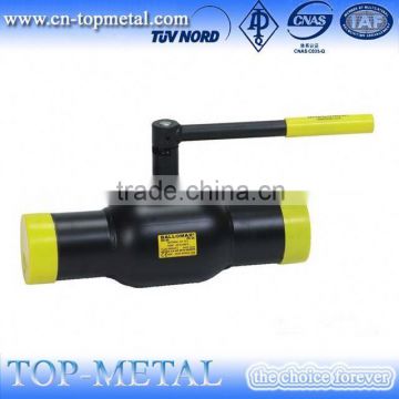 2 piece butt weld end ball valve