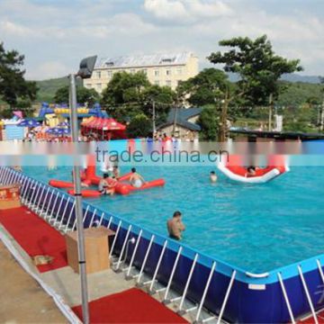 Durable CE certificate metal frame pool for outdoor use