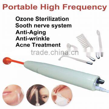 Portable High Frequency Face Care Facial Skin Care Microcurrent Spa Skin Tightening Beauty Equipment