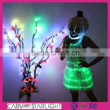 2015 new products fashion optic fiber led commercial halloween decorations