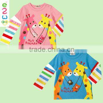 Long Sleeve Teen Children's Girls T Shirts