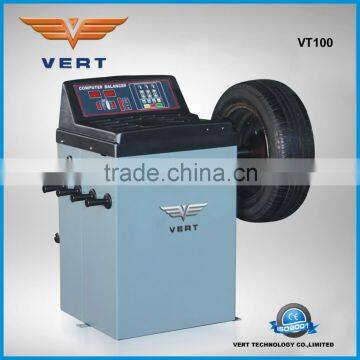 VERT 10"-24" rim diameter wheel balancing machine price self balancing tire machine VT100