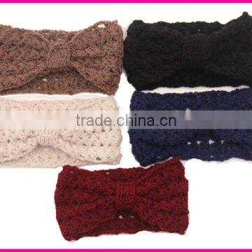 China manufacturer wholesale fashion cheap knitted girls knot headband