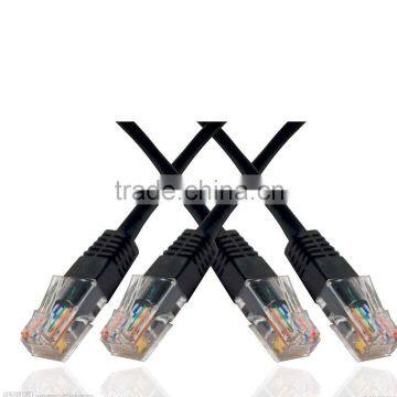 competitive price RJ45 UTP CCA flat cable cat5e patch cable wiring