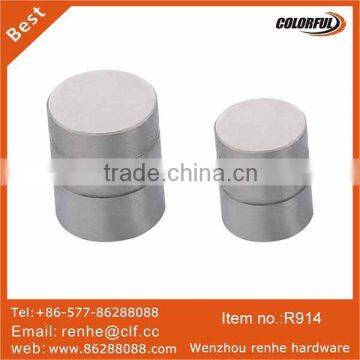 stainless steel round drawer knob