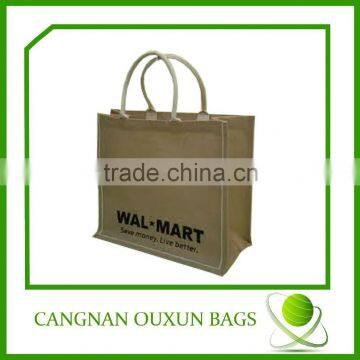 Good construction jute market bag