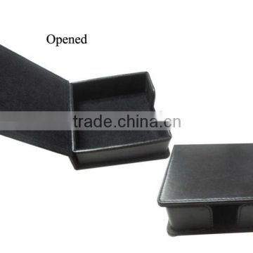 Leather and plastic memo block holder,Plastic Card Holder with Memo Book,Hot selling plastic memo holder