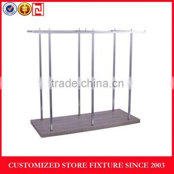 New designed clothing hanging display rack/stand