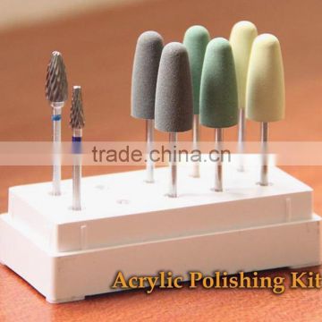 ZF101 acrylic polishing kit cabide cutter silicone polisher