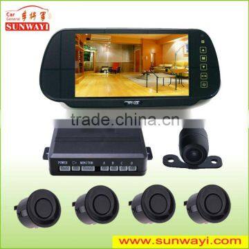 china best factory of Car reversing aid with 4 Sensors Video Parking Sensor