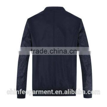 Elegant Mens Slim Zipper Up Jackets Coats photo-3