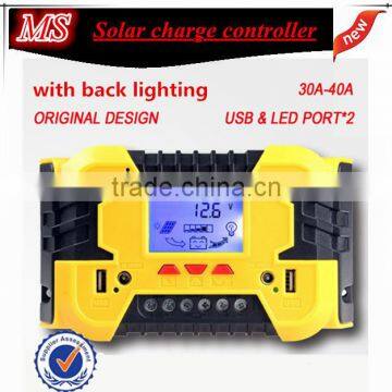 LCD 30A Solar Panel Regulator Charge Controller 12V 24V