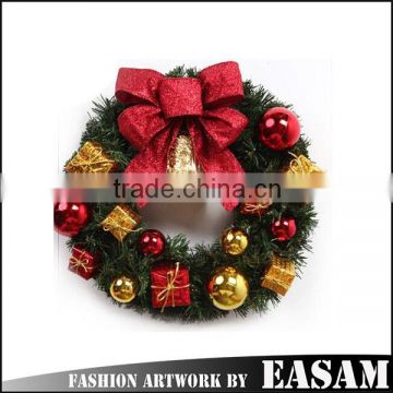 Customized christmas decoration artificial christmas wreath