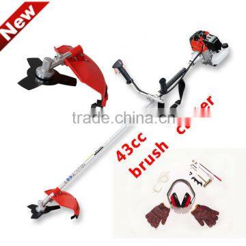 CG430 gasoline brush cutter 43cc 2 stroke grass trimmer