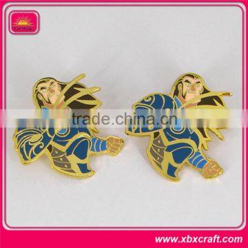 Good looking school /student badge lapel pin with customized design